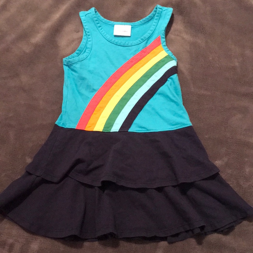 Like new Hanna Andersson rainbow dress